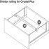 NPS Divider Rail CTL 1150mm Silver - view 5
