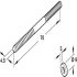 Door Panel Con.Bolt Washer D9x3mm Plastic Wht - view 3