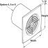 Manrose Sys6 150mm Wall/Ceil E.Fan-Std - view 2