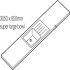 Minerva 3050x25mm LH Sup Stainless Steel 1.0B Wht - view 2