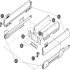 MXP Std Drawer Sides 16/92/400mm Antique 6pr - view 3