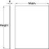 Glass S/B 595x745mm Opaque Chalk - view 2