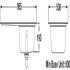 Rectangle Oakland OL9851R 1.0B Sink RHD Stainless Steel - view 2