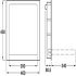 PBA ProCAP Drop Down Shower Seat White - view 5