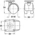 D40mm Twin Castor Swivel with Brake Plastic Bk - view 2