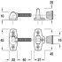 Sash Fastener Economy Zinc Alloy ZP - view 2