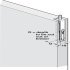 Lvr Act Flushbolt 203x19x38mm Brs SNP - view 2