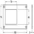 Card Frame Top Entry 150x75mm PSS - view 2