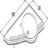 Ropox Support Washbasin Fixed RH Wht 588.49.021