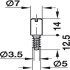 Symo3000 Cam Lock Clip for 0.8-1.5mm SNP - view 3