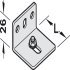 Slido D-Li11 40/80/120P SideFix Mnt Bracket - view 2