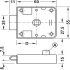 Spring Rim Lock wo Latch BS30mm LH/RH - view 2