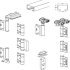 Roomflex Complete Fitting Set 3Dr 3+0 - view 2