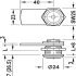 Cam Lock Tri Socket Key 32.5mm Dir.A - view 2