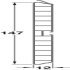 Plinth Panel 147x3000mm PVC/Stainless Steel Silver - view 2