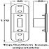 Multipoint Deadbolt 3 45mm Brs/SZP BOM - view 5