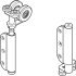 HafeleFld 100U End Hanger Std Set RH SSS 943.32.802