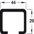Straightaway 700/710 Top Safe Chnl 2.1m - view 2