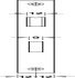 Startec Mort Bath Lock Square 55/84mm Black - view 4