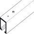 Hawa Junior 80 Top Track 2.0m Silver Anodised 940.80.200