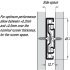 3832 FD BB Drawer Runner Full 48kg 300mm Wht - view 3