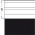 Brush Strip 914mm Aluminium Mill - view 2