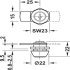 Cylinder Cam Lock 22mm 60-001 Dir.B - view 2