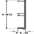 Plinth Panel 145x3000mm Anodised Copper - view 3