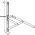 Friction Hinge Std Top Hung 305mm 430 Stainless Steel - view 2