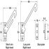 Concealed Restrictor LH Short Arm Self - view 2