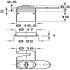 Cam Lock for Wooden Furn LH Differ 5-8 - view 3