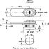Cylinder Cam Lock 13.0mm PCP Dif Dir.A - view 2
