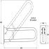 Nyma Care D32x800mm Hng Grb Rail+Leg PSS - view 2