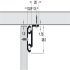 Ext BB Table Run Sgl 90kg 850mm Steel Glv - view 2