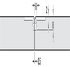 Self Supp.Fold Table Hinge Rectangle Brs Matte - view 3