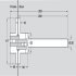 Soss Concealed Door Closer Kit Zinc Alloy/Steel BNP - view 5