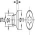 Window Frm Screw Countersunk TS30 D7.5x152mm Glv - view 3
