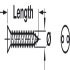 Security Screw 2H Countersunk A2 Stainless Steel TH5 4.2x32mm - view 2