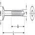 Spax MDF Screw Prt Countersunk TS20 D4.5x50mm Wrx - view 2