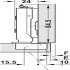 Tiomos 120D Hinge Clk FO SF w SC NP - view 3