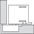 Tiomos H Hidden 105D Hinge Zinc Alloy NP - view 4