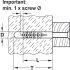 Fischer S Wall Plug D6x30mm Nylon - view 5