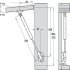 Lid Stay Automatic Opening 244mm 50N - view 3