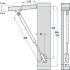 Lid Stay Automatic Opening 355mm 160N - view 3