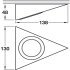 LooxC LED Tri Wedge SL 12V/2.4W 3K BN - view 2