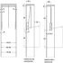 2004 WithRobe Pull Rail 600-1000mm Black/Chrome - view 4