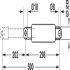 Gas Piston Bed Weight 40kg Force 400N - view 2