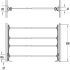WithRobe System+ PO Adj Width 7kg Wht/Aluminium - view 2