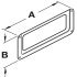 Label Frame Steel Sat Nickel Plt 93x42x2mm - view 3