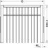 Dresscode Trouser Rack 19/1000mm Grey - view 5